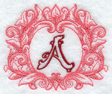 Grand Flourish Capital Letter A - 6 1/2 Inch