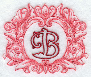 Grand Flourish Capital Letter B - 6 1/2 Inch