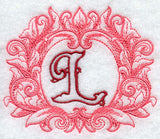 Grand Flourish Capital Letter L - 6 1/2 Inch