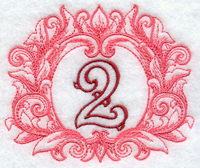 Grand Flourish Number 2 - 6 1/2 Inch