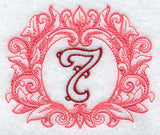 Grand Flourish Number 7 - 6 1/2 Inch