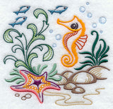 Seahorse Ocean Scene