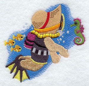 Scuba Fisherman Fred