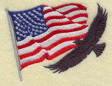 US Flag and Eagle