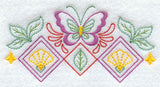 Diamond Butterfly Border 2