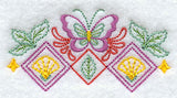 Diamond Butterfly Border 2