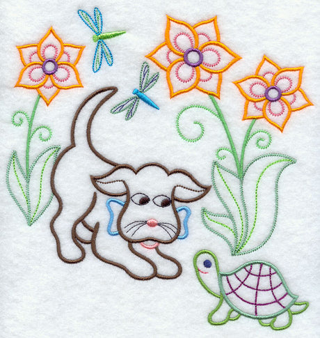 Gingham Dog & Turtle Friend