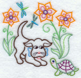 Gingham Dog & Turtle Friend