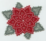 Poinsettia (Battenburg Lace)