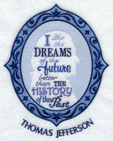 Thomas Jefferson Cameo Silhouette