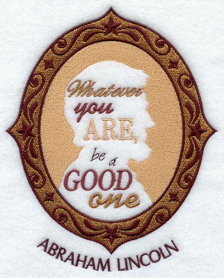 Abraham Lincoln Cameo Silhouette