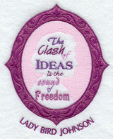 Ladybird Johnson Cameo Silhouette