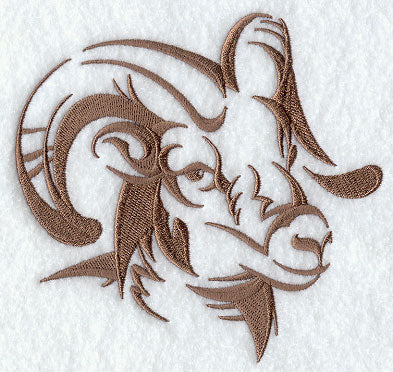 Northwoods Silhouette Bighorn Sheep