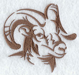 Northwoods Silhouette Bighorn Sheep