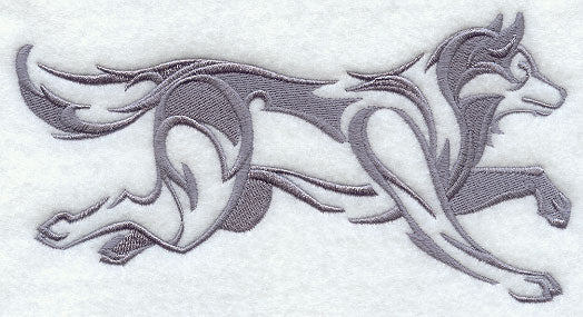 Northwoods Silhouette Wolf