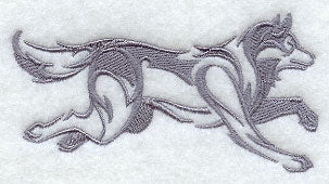 Northwoods Silhouette Wolf