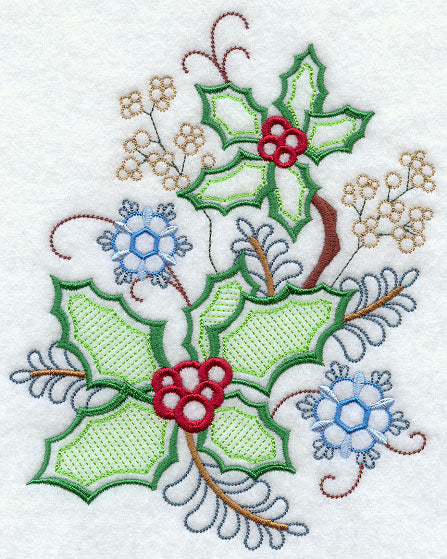 Holly in Bloom