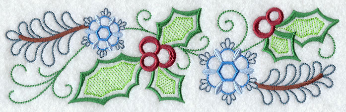 Christmas in Bloom Border