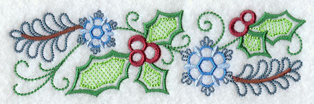 Christmas in Bloom Border