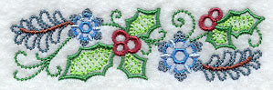 Christmas in Bloom Border
