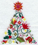 Floral Christmas Tree