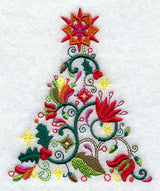 Floral Christmas Tree