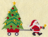 Christmas Wagon - Santa