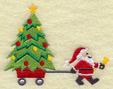 Christmas Wagon - Santa