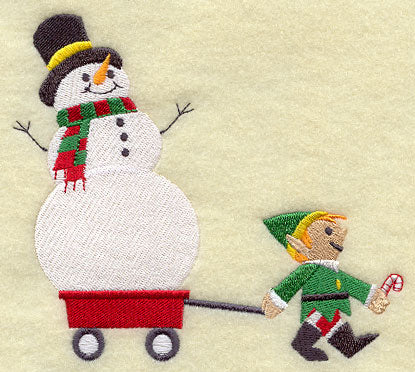 Christmas Wagon - Elf