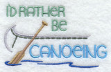 I'd Rather Be Canoeing