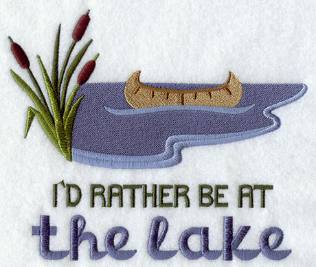 I'd Rather Be at the Lake