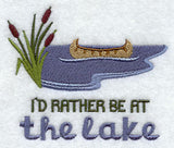 I'd Rather Be at the Lake