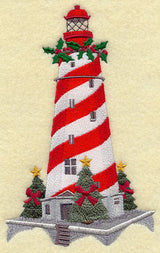White Shoal Light at Christmas (Michigan)