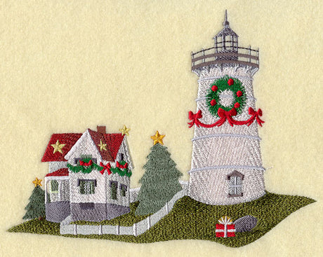 Cape Neddick Lighthouse at Christmas (Maine)