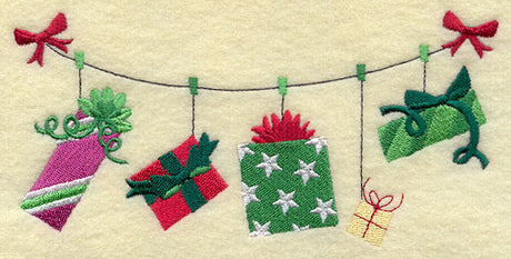 Christmas Gifts Clothesline
