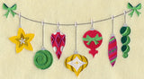 Christmas Ornaments Clothesline