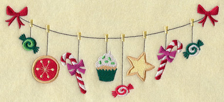 Christmas Treats Clothesline