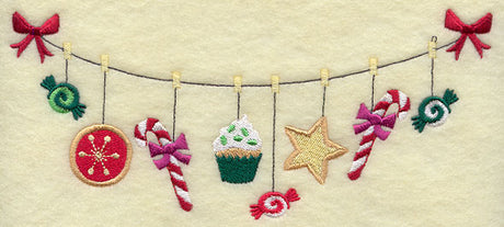Christmas Treats Clothesline