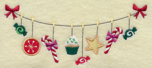 Christmas Treats Clothesline