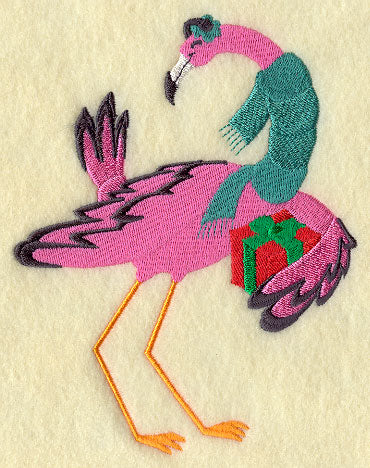 Christmas Gift Flamingo