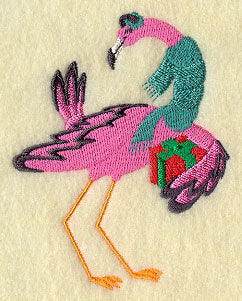 Christmas Gift Flamingo