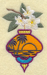 Tropical Christmas Silhouette - Palm Trees