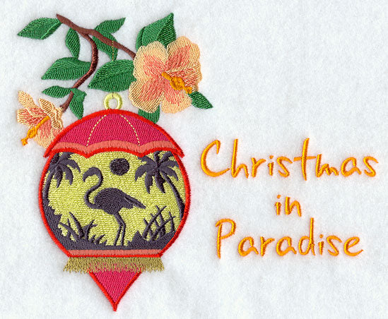 Tropical Christmas Silhouette - Christmas in Paradise