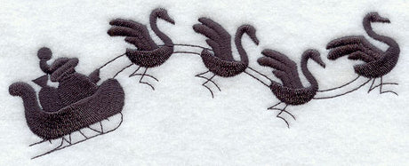 Santa Claus and His Flamingos