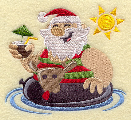 Christmas at the Beach - Santa Claus