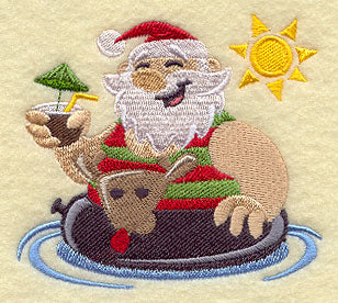 Christmas at the Beach - Santa Claus
