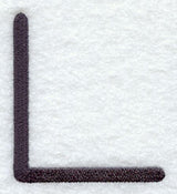 Sleek & Modern Capital Letter L - 3 Inch