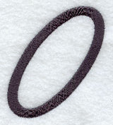 Sleek & Modern Capital Letter O - 3 Inch