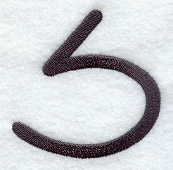 Sleek & Modern Capital Letter S - 3 Inch