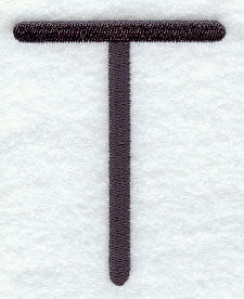 Sleek & Modern Capital Letter T - 3 Inch